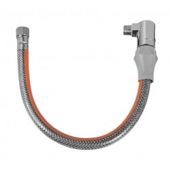 Przewód elastyczny do gazu 1/2" w osłonie z PVC z szybkozłączem GW-20-125 Invena