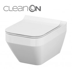 Miska WC CleanOn wisząca z deską Slim wolnoopadającą S701-213 Cersanit Crea 